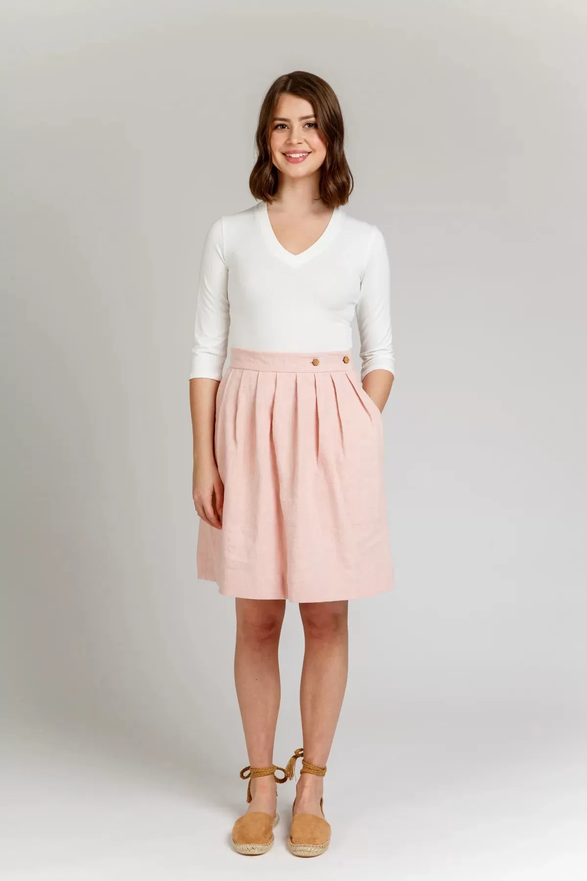 Wattle Skirt Sewing Pattern by Megan Nielsen