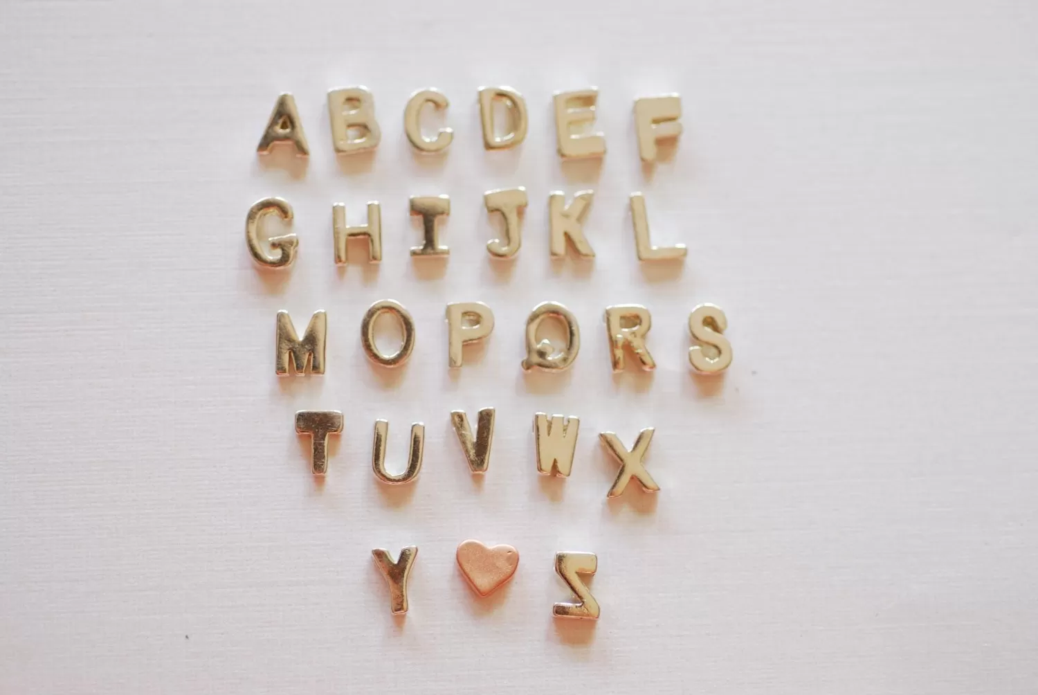 Wholesale Shiny Vermeil Gold Letter Pendant Charm Beads- 18k gold plated 925 Sterling Silver Letter Alphabet Beads, Uppercase, Letter Initial Charm