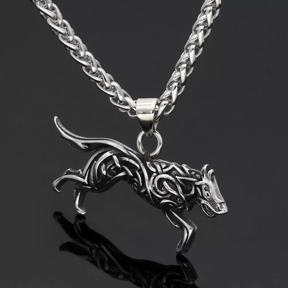 Wolf Spirit Totem Necklace