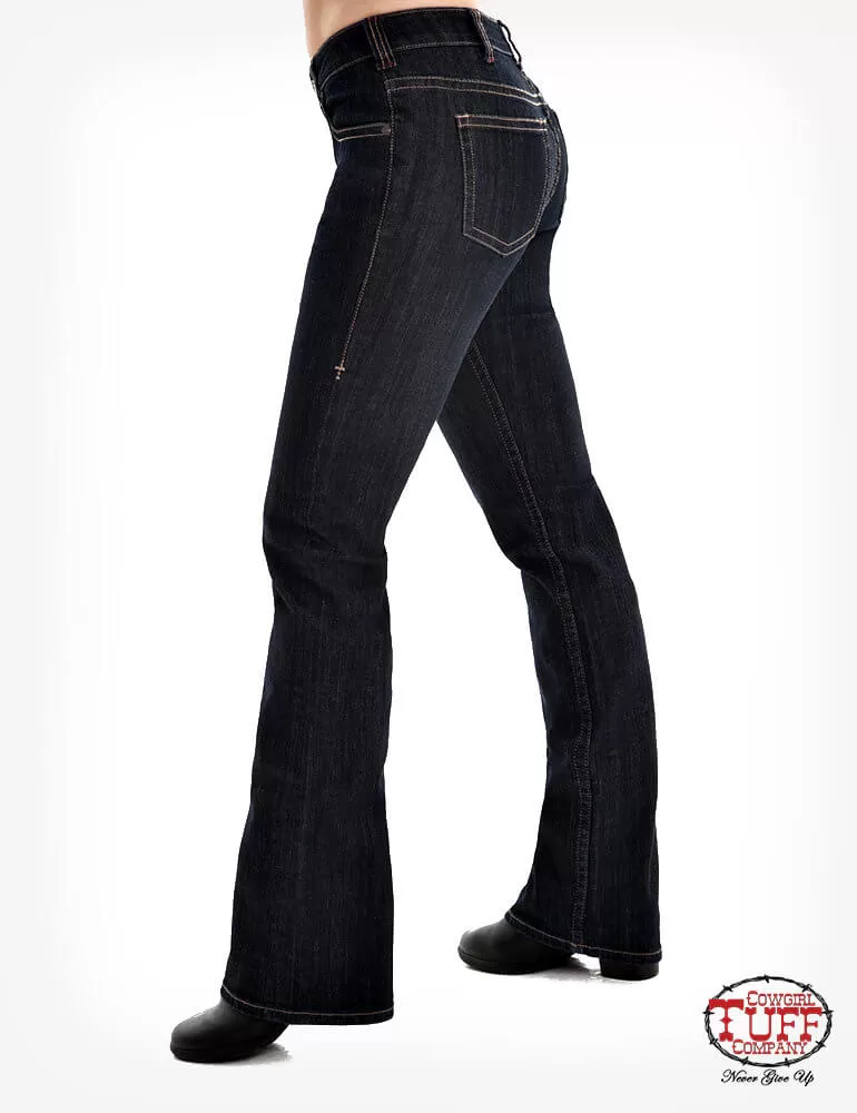 Women's Cowgirl Tuff Just Tuff Jeans- Natural Waist