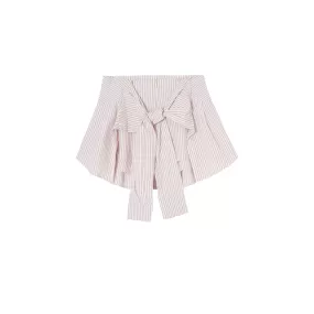 X-Girl Womens Striped Culottes