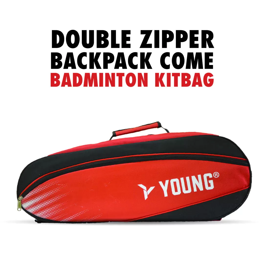 Young GTR Double Zipper Kitbag | Red